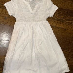 Charming White Kids Dress